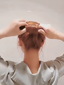 Pearl Cushion Sponge Donut Hair Bun  Maker Girl Women Hair Accessories Styling