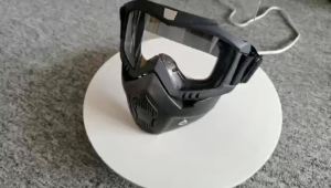 Mặt Nạ Chiến Thuật Full Face Cho Trẻ Em Chất Liệu EVA Mềm Dùng Cho Paintball Airsoft CS Game Mặt Nạ Nerf Phụ Kiện Súng Đồ Chơi Chiến Tranh Hạt Pha Lê