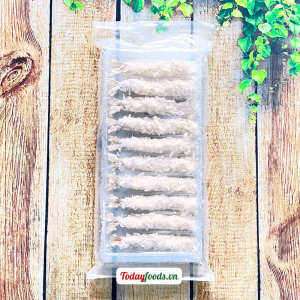 Tôm TEMPURA tẩm bột sẵn tiện lợi (Tôm tẩm bột chiên xù Tempura) (10 Con / Khay) 260G