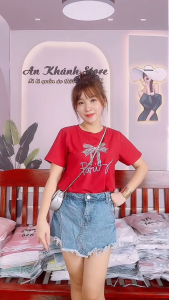 Áo Thun thái Nữ Cotton 100% Form Vừa 40~58kgMát Mềm Mịn Co Giãn 4 ChiềuBán Chạy Mẫu Mới [Mã A27]