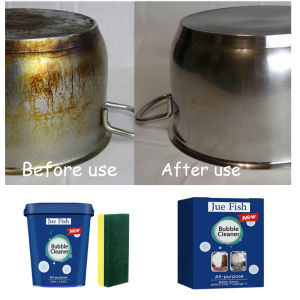 Stainless Steel Cleaning Cream Kitchenware Stain Dirt Cleaner Washing Pot Bottom Scale Pan Rust Removal Cookware Cleaning Paste