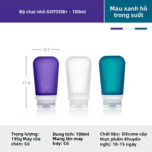 Chai Đựng Rỗng Bằng Silicone Du Lịch