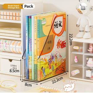 WEIAI | Acrylic Transparent Document Book Organizer Stand