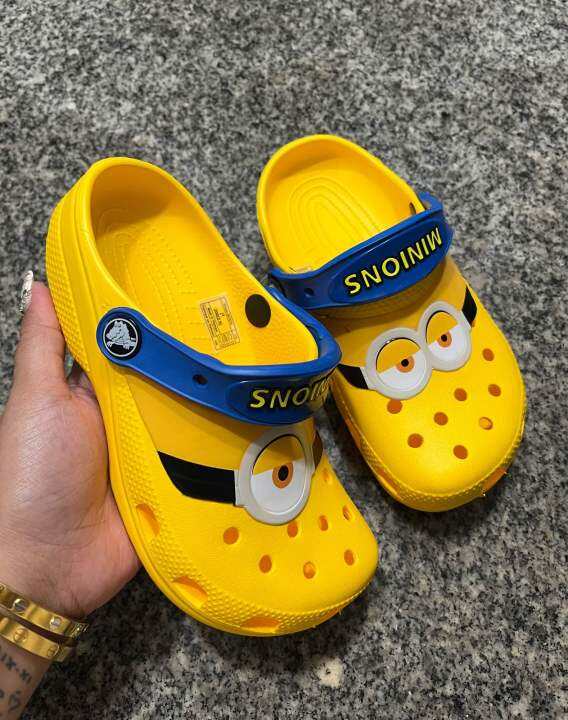 Minion crocs for on sale adults