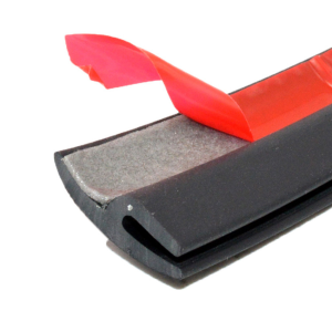 2 Meters Type H Universal Windshield Rubber Seal Strip With Self-Adhesives Car Window Rubber Seal