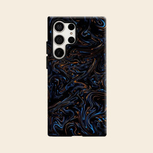 BILIBILI | Metallic Liquid Swirl Luxury Fashion Full Lens Protective Case for Samsung Galaxy S26 S25 S24 A56 A36 Plus Ultra