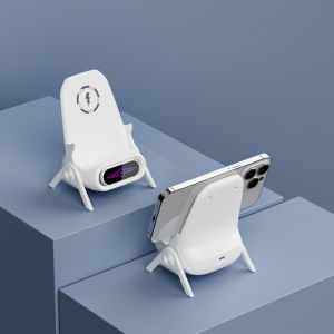 JIFANPAUL | Wireless Charging Desk Stand Creative Lazy Sofa Phone Holder with Amplification Fast Charging