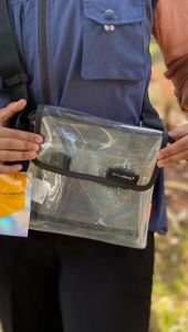 Kalibre Tas Selempang Travel Pouch Clear 921427117