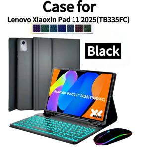Case for Lenovo Xiaoxin Pad 2025 11 Inch TB335FC Bluetooth Keyboard Cover for Lenovo Xiaoxin Pad TB335FU Removable Keyboard