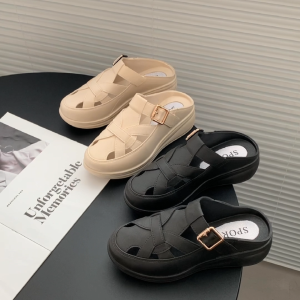 TAKIDTOO Sandal Wanita Slip On Bahan Karet EVA Rubber Anti Slip Anti Licin