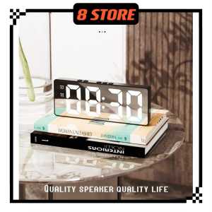 (8 STORE) LED Digital Smart Alarm Table Electronic Desktop Clocks USB mirror clock