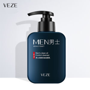 Sữa rửa mặt nam da dầu trắng da ngừa mụn Veze Men Seaucysket 168g