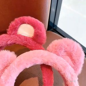 LITTLE DAISY | Bando Lotso Korean Bandana / Bando Karakter Telinga Bear Lucu Korea / Headband Bandana Lucu Premium / Bando Anak