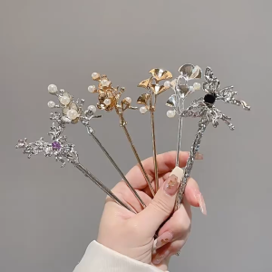 Trâm Cài Tóc Đính Ngọc Trai Phong Cách Trung Hoa Cổ Điển Sang Trọng Cho Nữ