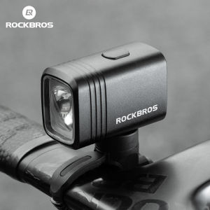 RockBros | ROCKBROS 1000LM Bike Headlight Cut-off Line 2800mAH Bicycle Front Light Aluminium Type-C High Brightness MTB Road Cycling Light