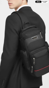 Túi Đeo Chéo Cao Cấp Xbags Apex XB9103 Đa Năng Chống Nước Màu Đen Sang Trọng Nhiều Ngăn Đựng Đồ Tiện Lợi Trẻ Trung Cá Tính!