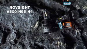 Novsight 2-Pack N95 H4/H7/H11/9005/9006 130W LED Headlight Bulbs 6500K White 30000LM High Brightness Waterproof for Cars