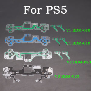 2-10pcs/Lot Replacement Original for Ps5 Conductive Film V1.0 2.0 3.0 Game Pad Controller Button Flex Cable Ribbon V1 V2 V3