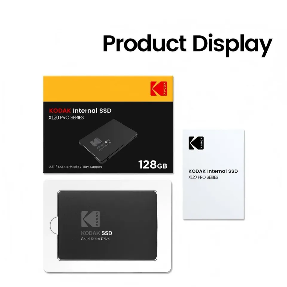 Kodak | Kodak Origial X120Pro SSD 1TB 512GB 256GB Internal Sata3