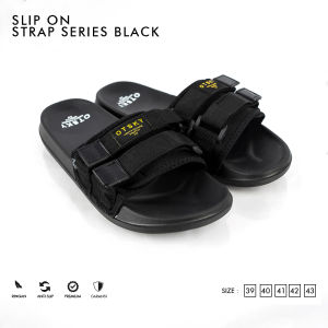 Otsky Sandal slide slip on Strap Series Black