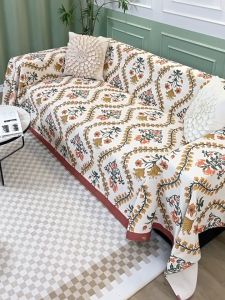 ⭐Ship in 24h⭐Sofa Cover⭐ 1 2 3 4 Seater Sofa Towel Slipcover Sofa Blanket Cover L Shape Sofa Towel Set Sarung Sofa