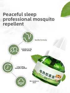 MONLEYTA | Odorless Electric Heat Mosquito Repellent Liquid For Infants And Pregnant Women Home Plug-In Mosquito Killer Spray Water