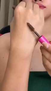 DNM Natural Eyebrow Gel with Stereoscopic Fiber Brush Waterproof and Long-lasting Brow Dye Makeup for Women Men