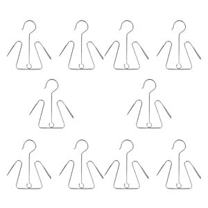 ตัวช่วยแขวนรองเท้าแบบแขวนได้ 3 ด้าน ทำจากเหล็กไร้สนิม ป้องกันลม สำหรับแขวนรองเท้าในบ้าน สำหรับใช้ในบ้านและสวน