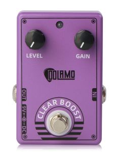 IRIN | Dolamo D-6 Clear Boost Guitar Effect Pedal True Bypass Metal Shell Pedal Effect for Electric Guitar Bass Accessories Durable