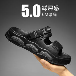Mens Summer 2025 New Soft Bottom Slip-On Sports Anti-Slip Wear-Resistant Odor-Resistant Outdoor Dual-Purpose Beach Sandals