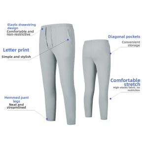 Erke | Ice-Sensing Antibacterial Sun Protection Breathable Womens Sport Pants