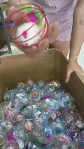 บอลกรงหนู ของเล่นแมว ของเล่นน้องแมว บอลของเล่นแมว คละสี