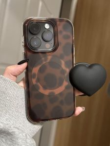 Protective Phone Case with Stand Black Heart Design Full Cover for iPhone 16 pro Max 15 New Model 14 pro Female Popular 13 Creative Anti-Fall 15 pro Super Beautiful 16 Case
