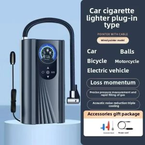 New Portable Digital Display Car Inflator Pump Electric Quick Charge Air Compressor Compact Size Vehicle Tire Inflator