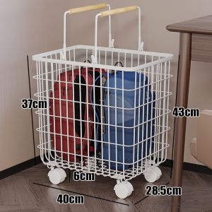 QIMAHUANGZI | Portable Large Capacity Under Desk Storage Rack