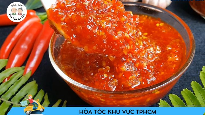 Tương ớt xào Bình Định Dùng được cho cả món chay - Đặc Sản Ông Tám Bà ...