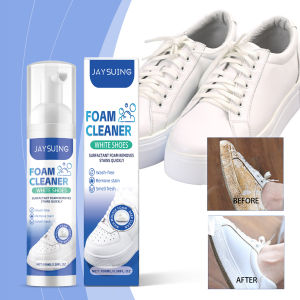 简素净 | White Shoes Foam Cleaner No Rinse Sneaker Cleaning Foam Whitening Stain Remover Quick Dry All Materials Leather Canvas Care