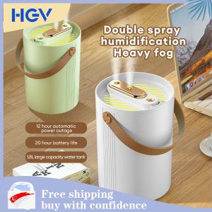 HGV [24H SHIPPED] 1.8L Large capacity Humidifier Household Small Air Humidifer Quiet bedroom USB Plug-In pregnant woman baby air office desktop portable dormitory student mini office spray