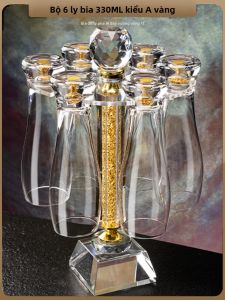 FLOWER MOO | Bar Style Luxury Beer Glass 450ml
