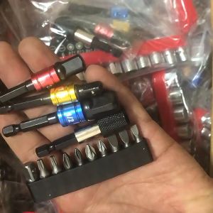 ZJCOSTOL Set Kepala Mata Obeng Screwdriver Bit 10 PCS - ZC005 - Black