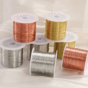 80 mét/cuộn 0.3mm-0.4mm dây đồng dây đính cườm cho vòng đeo tay vòng cổ tự làm Chuỗi Dây trang sức cho phát hiện làm đồ thủ công phụ kiện
