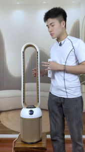 Quạt Không Cánh lọc không khí Mi-Lux A8 Cao Cấp 12 Cấp Gió Công Suất 40W An Toàn Tiết Kiệm Điện