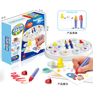Magic Light BrushMess Free Painting Station for Kids Toddler Coloring Gift for 3456789 Year olds