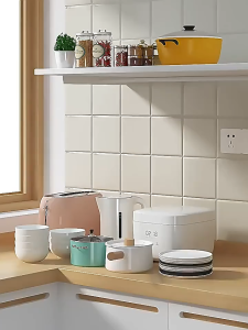 SG EmmAmy Kitchen Countertop Storage Rack Cabinet Multi-Layer Organizer Rack for Dishes/Condiments