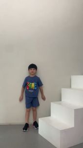 Setelan Anak Cowok Gamer Junior Lucuna Warna Biru Size 2-10 Tahun