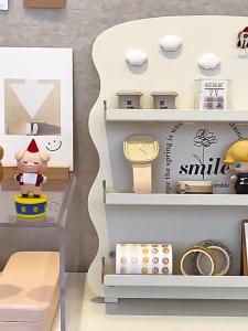 YY | Toy Display Rack Metal Desktop Organizer Box Stationery Storage Shelf