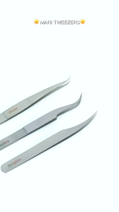 MARI - Tweezer Eyelash | Pinset Pemasang & Isolasi Bulu Mata