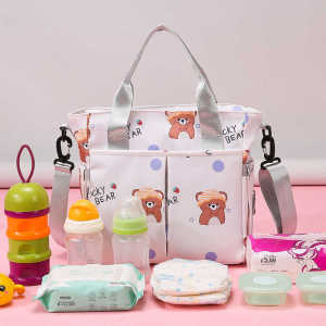 Mummy Bag Mother and Baby Go out Lightweight Tote 2024 New Arrival Womens Fashion Large Capacity Portable Small Bag Mother Bag