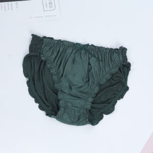 Cỡ Lớn Cao Thoải Mái Vòng Eo Nữ Modal Đồ Lót Cotton Vải Bông Tam Giác Quần Không Dấu Vết Nén Chân Mềm Quần Lót