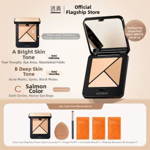 Lucenbase | Long-lasting Non-fading Concealer Palette for Dark Circles Blemishes Acne Scars Brightening